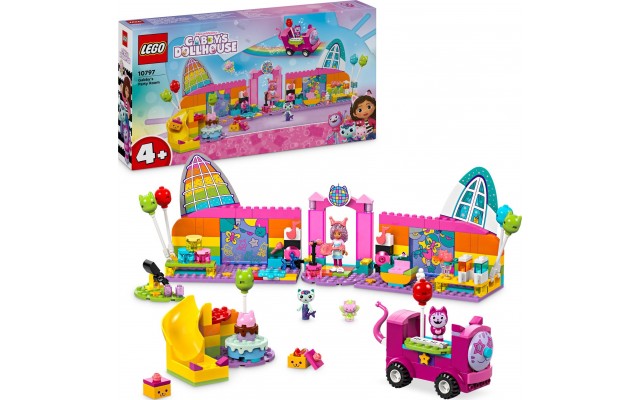 Конструктор LEGO Gabby's Dollhouse Праздничная комната Габби 252 детали (10797)