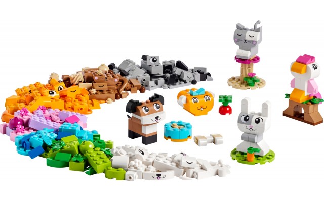 Конструктор LEGO Classic Творческие питомцы 450 деталей (11034)