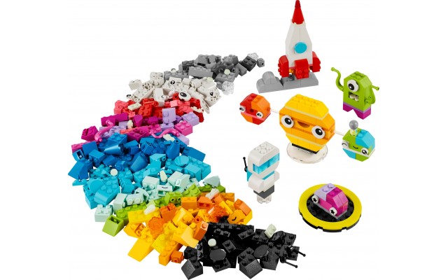 Конструктор LEGO Classic Творческие космические объекты 450 деталей (11037)