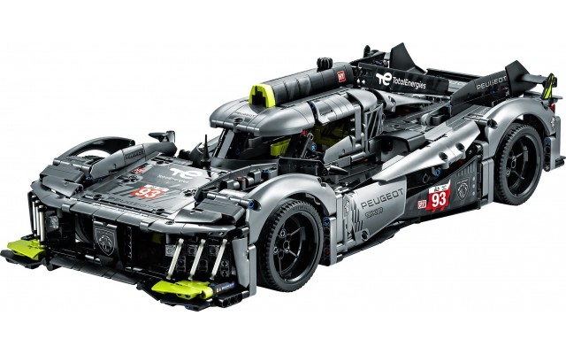 Конструктор LEGO Techniс Peugeot 9X8 24H Le Mans Hybrid Hypercar 1775 деталей (42156)