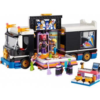 Конструктор LEGO Friends Автобус для музыкального тура попзвезды 845 деталей (42619)