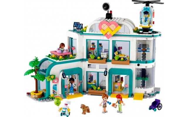 Конструктор LEGO Friends Лікарня в Хартлейк-Сіті 1045 деталей (42621)