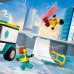 Конструктор LEGO City Карета скорой помощи и сноубордист 79 деталей (60403) title=