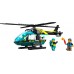 Конструктор LEGO City Гелікоптер аварійно-рятувальної служби 226 деталей (60405) title=