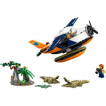 Конструктор LEGO 177 Водний літак для дослідження джунглів City деталей (60425)