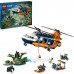 Конструктор LEGO City Exploration Вертолет в базовом лагере для исследования джунглей 881 деталь (60437) title=