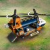 Конструктор LEGO City Exploration Вертолет в базовом лагере для исследования джунглей 881 деталь (60437) title=