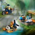 Конструктор LEGO City Exploration Вертолет в базовом лагере для исследования джунглей 881 деталь (60437) title=