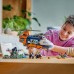 Конструктор LEGO City Exploration Вертолет в базовом лагере для исследования джунглей 881 деталь (60437) title=