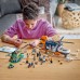 Конструктор LEGO City Exploration Вертолет в базовом лагере для исследования джунглей 881 деталь (60437) title=