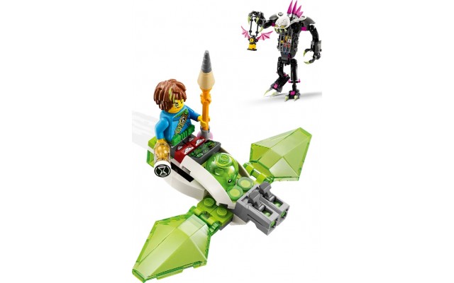 Конструктор LEGO Dreamzzz Гримкипер монстр с клеткой 274 детали (71455)