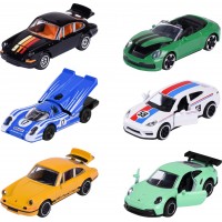 Машинка металлическая Majorette Porsche Премиум 7.5 см с картой в ассортименте (2053062)