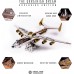 Колекційна модель-конструктор Metal Time Ukrainian Dream механічний літак Мрія АН-225 двокольоровий Exclusive Edition (MT001EE) title=