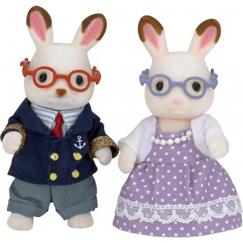 Набор фигурок Sylvanian Families Бабушка и дедушка Шоколадных кроликов (5190)