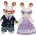 Набір фігурок Sylvanian Families Бабуся та дідусь Шоколадних кроликів (5190) title=