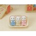 Набор фигурок Sylvanian Families Тройня Белых мышат (5337) title=