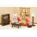 Игровой набор Sylvanian Families Гостиная с фигуркой (5379) title=