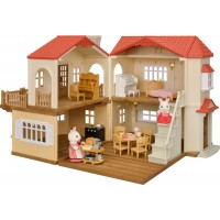Игровой набор Sylvanian Families Большой дом со светом, фигурки и аксессуары (5383)