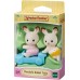 Набор фигурок Sylvanian Families Шоколадные Кролики-двойняшки на машинке (5420) title=