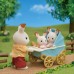 Набір фігурок Sylvanian Families Шоколадні Кролики-двійнята з візком (5432) title=