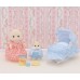 Набор фигурок Sylvanian Families Мама-кошка с малышом и люлькой (5433) title=