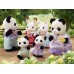 Набор фигурок Sylvanian Families Семья Панд (5529) title=