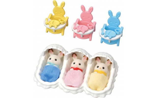 Игровой набор Sylvanian Families Уход за тройнями (5532)
