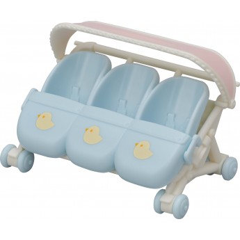 Игровой набор Sylvanian Families Коляска для тройни (5533)