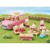 Игрушка Sylvanian Families Розовый автомобиль для пикника (5535) title=