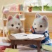 Набор фигурок Sylvanian Families Малыши Хаски на велосипеде (5637) title=