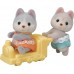 Набір фігурок Sylvanian Families Хаскі-двійнята на машинці (5638) title=