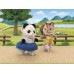 Ігровий набір Sylvanian Families Панда з велосипедом та роликами (5652) title=