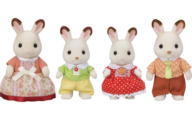 Набір фігурок Sylvanian Families Сім'я Шоколадних Кроликів (5655)