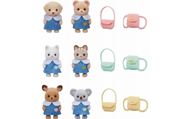 Набор фигурок Sylvanian Families Друзья в детском саду с аксессуарами (5672)