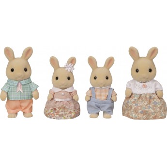 Набор фигурок Sylvanian Families Семья Молочных Кроликов обновлена (5706)