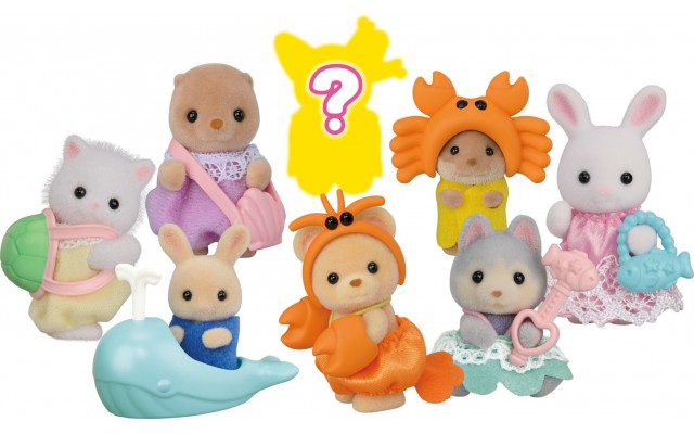 Фігурка-сюрприз Sylvanian Families серія Морські пригоди в асортименті (5721)