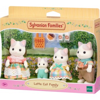 Набор фигурок Sylvanian Families Семья Кошек Лате (5738)