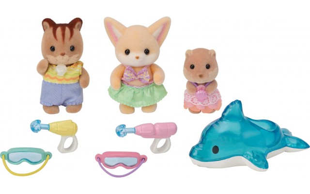 Набір фігурок Sylvanian Families Малюки розваги у басейні (5749)