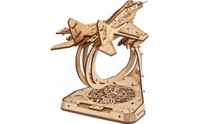Дерев'яний механічний 3D конструктор Ukrainian Gears Привид Києва (70191)