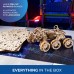 Дерев'яний механічний 3D конструктор Ukrainian Gears Пілотований марсохід (70206) title=