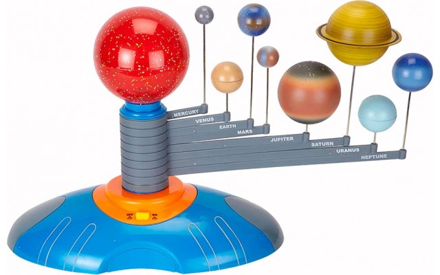 Навчальна модель Сонячної системи Edu-Toys Space Science з автоматичним обертанням та підсвіткою (GE045)