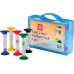 Навчальний набір пісочних годинників Edu-Toys 5 шт. різні кольори (GM194) title=