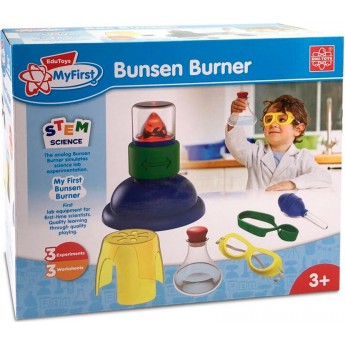 Дитячий набір для досліджень Edu-Toys Мій перший пальник Бунзена з LED (JS004)