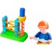 Детский набор для сборки Edu-Toys Горка-зигзаг с инструментами 54 детали (JS021) title=