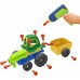 Дитячий набір для збирання Edu-Toys Трактор з інструментами 29 деталей (JS030) title=