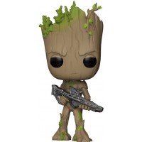 Фигурка Funko Pop Война бесконечности Грут с бластером, 9.6 см (26904)
