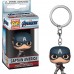 Фигурка Funko Pop Marvel Капитан Америка на клипсе, 3.8 см (36678) title=