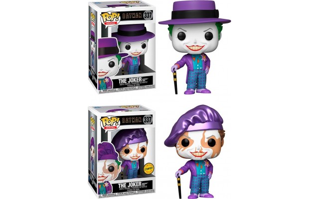 Фигурка Funko Pop DC Batman Джокер с шляпой Chase, 9.6 см (47709)