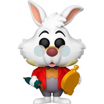 Фигурка Funko Pop Алиса в стране чудес Белый кролик с часами, 9.6 см (55739)