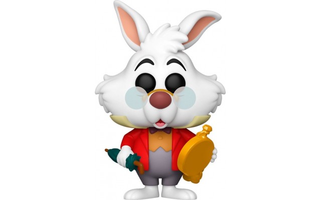Фигурка Funko Pop Алиса в стране чудес Белый кролик с часами, 9.6 см (55739)